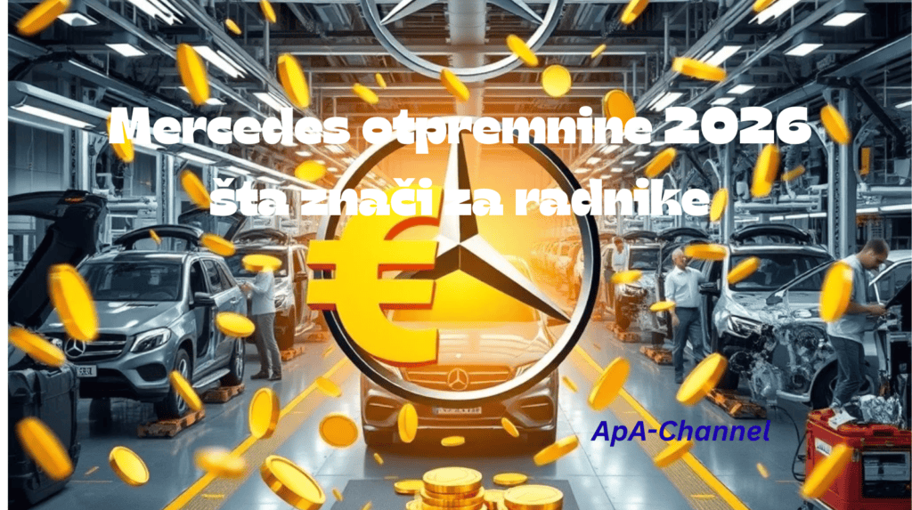 mercedes otpremnine 2026 restrukturiranje radnici auto industrija njemačka