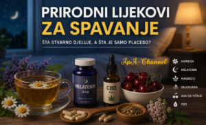 Prirodni lijekovi za spavanje – kamilica, melatonin, magnezij, valerijana i CBD kao prirodna podrška kvalitetnom snu