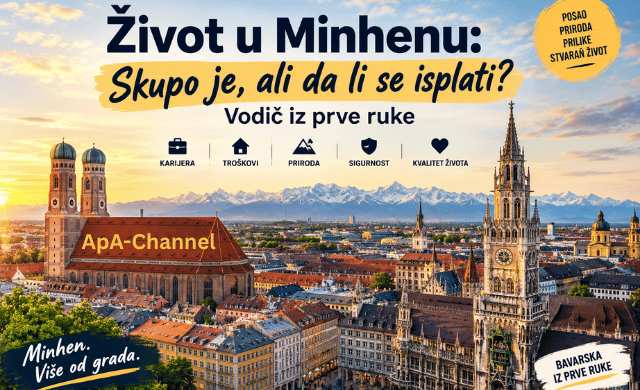 Život u Minhenu 2026 – troškovi, posao i kvalitet života
