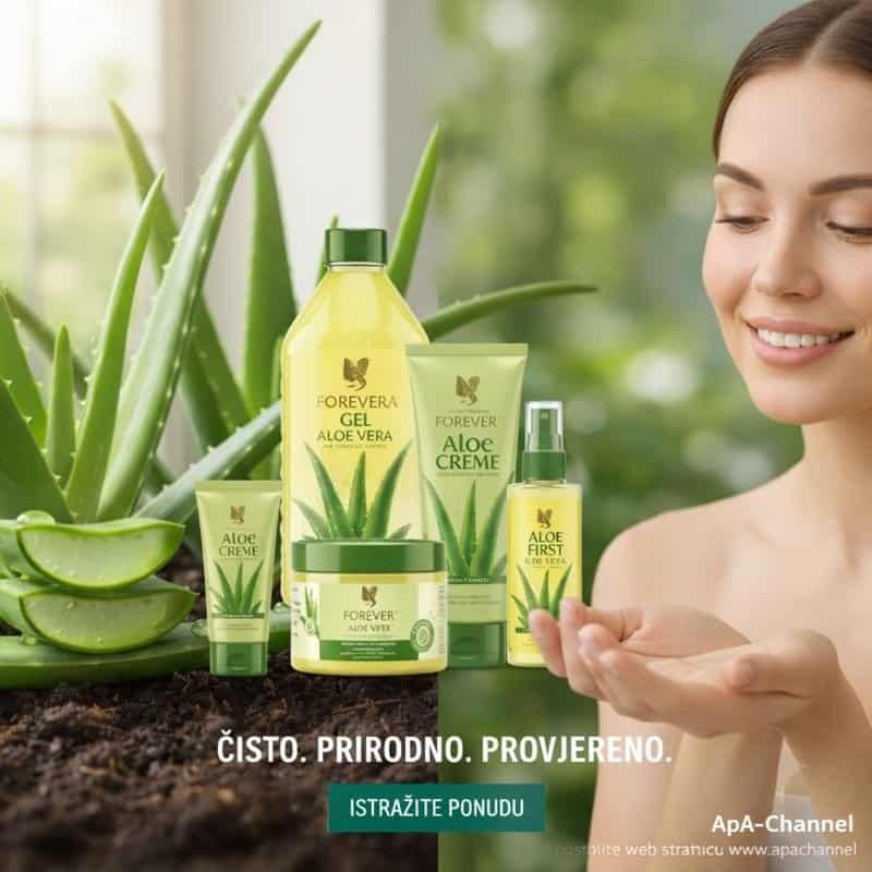 Aloe Vera proizvodi Forever Living – čisto prirodno rješenje za zdravlje | ApA-Channel