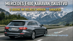 Mercedes E400 karavan iskustvo – Minhen Sarajevo