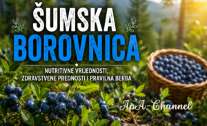 Šumska borovnica u prirodnom planinskom okruženju – nutritivne vrijednosti, zdravstvene prednosti i pravilna berba