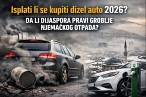 Isplati li se kupiti dizel auto 2026 – dijaspora, uklonjen DPF filter i zagađenje zraka na Balkanu