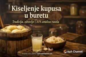 Kiseljenje kupusa u buretu – domaći kiseli kupus i rasol (APA analiza)