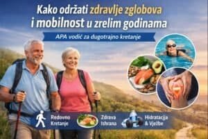 zdravlje zglobova i mobilnost u zrelim godinama – apa vodič