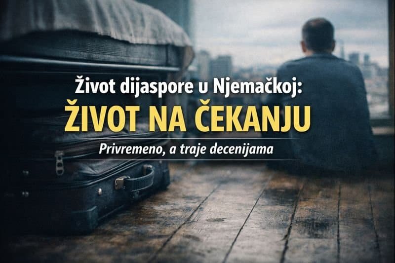 život dijaspore u Njemačkoj privremeni život kofer ispod kreveta