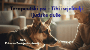 Terapeutski psi – njemački ovčar pruža emocionalnu podršku starijoj osobi