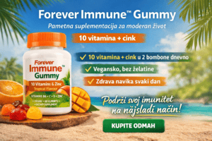 Forever Immune Gummy vitamini – 10 vitamina i cink u veganskim gumenim bombonama