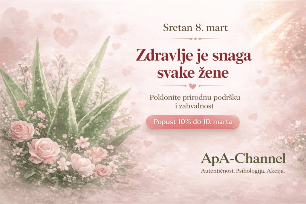 8 mart dan žena prirodna podrška zdravlju žena popust 10 posto ApA Channel