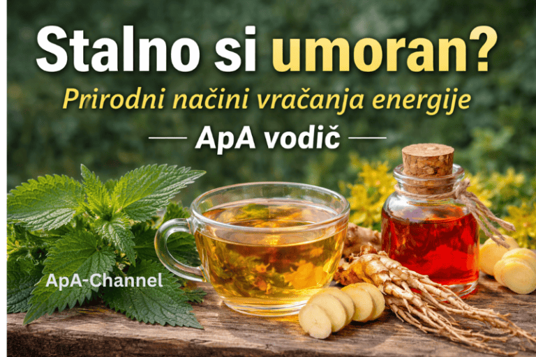 hronični umor prirodno biljke za energiju kopriva ginseng i biljni čaj
