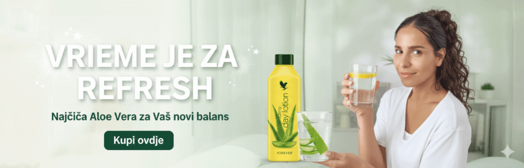 Forever Aloe Vera Gel za probavu i imunitet – prirodni napitak za balans i energiju