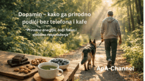 Dopamin – kako ga prirodno podići bez telefona i kafe – prirodna energija, bolji fokus i stabilno raspoloženje