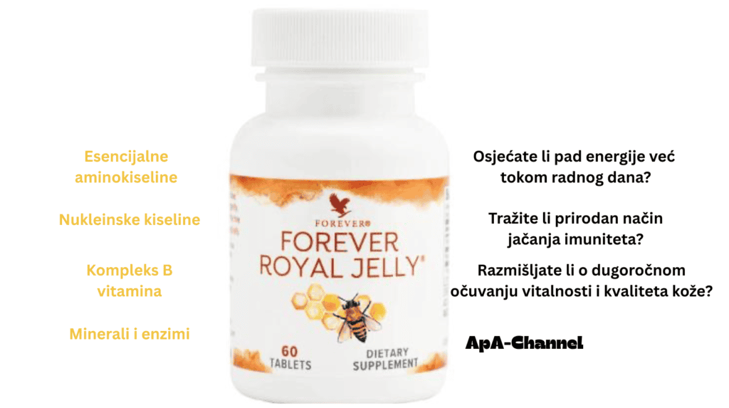 Forever Royal Jelly matična mliječ tablete za energiju imunitet i vitalnost