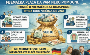 pomoć u Njemačkoj za dijasporu SGB IX podrška birokratija posao stanovanje mentalno zdravlje