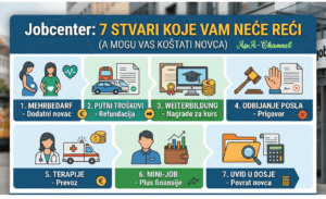 jobcenter prava njemačka dodatci putni troškovi mini job dijaspora vodič