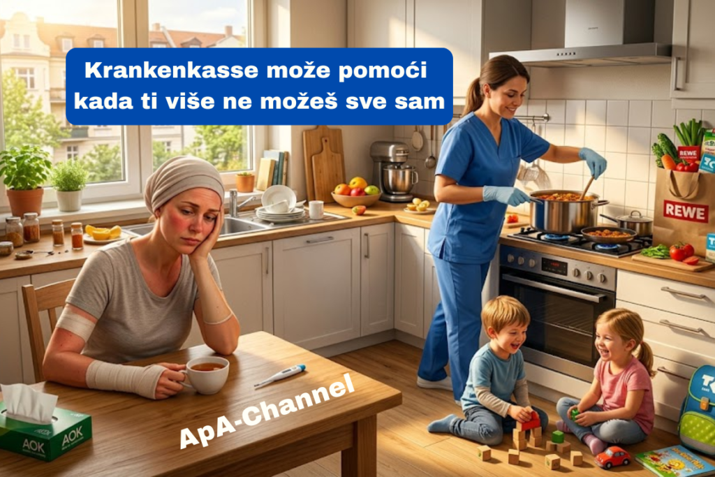 Haushaltshilfe Njemačka pomoć u kući za porodicu nakon bolesti