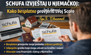 SCHUFA izvještaj u Njemačkoj i besplatna provjera score-a za stan, kredit i ugovore