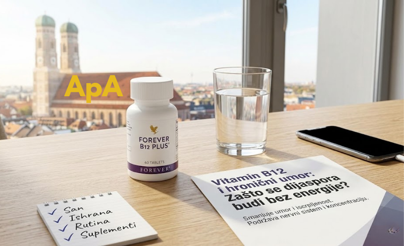 Vitamin B12 i hronični umor – Forever B12 Plus suplement za energiju i fokus u dijaspori
