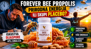 Forever Bee Propolis iskustva – ApA analiza propolisa, energije i wellness rutine u dijaspori