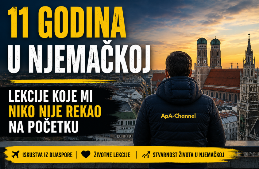 11 godina u Njemačkoj – iskustva dijaspore i životne lekcije nakon više od decenije života u Njemačkoj
