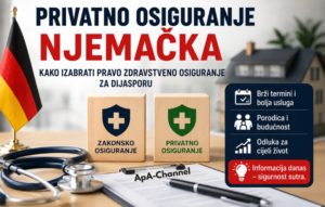 Privatno osiguranje Njemačka – poređenje privatnog i zakonskog zdravstvenog osiguranja za dijasporu