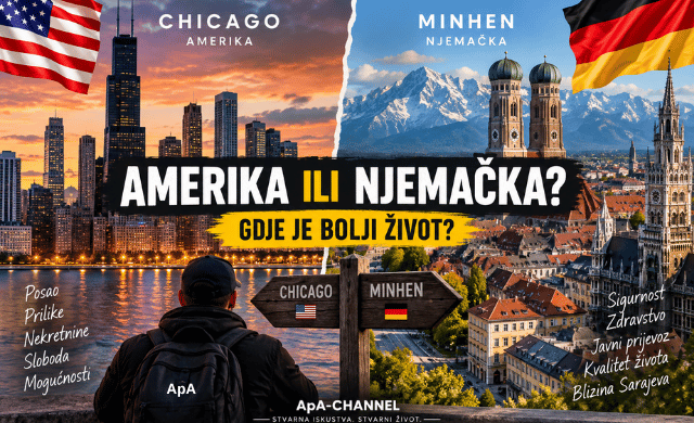 Amerika ili Njemačka – poređenje života u Chicagu i Minhenu