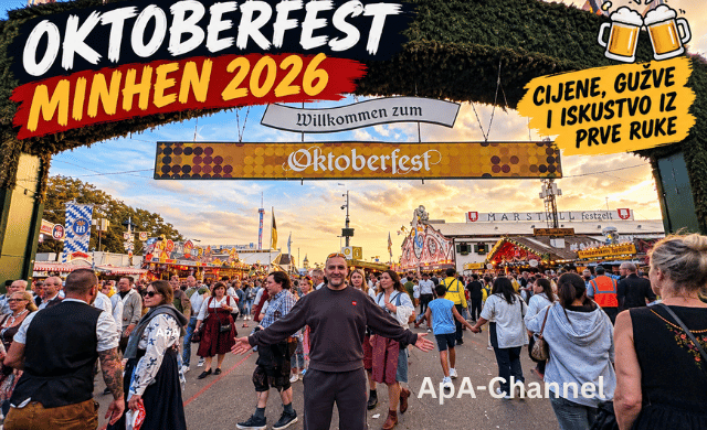 Oktoberfest Minhen 2026 – cijene, gužve i iskustvo iz prve ruke