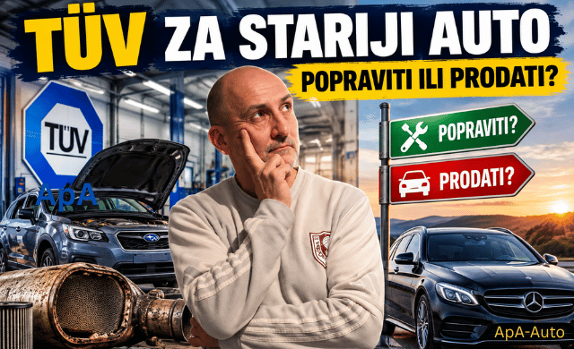 TÜV za stariji auto u Njemačkoj – popraviti ili prodati
